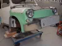 Usata Fiat 600 Abarth 1970 Bianco Utilitaria