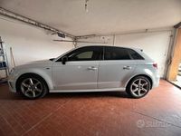Usata Audi A3 S-Line 150 CV (110 kW) 2013 Bianco Berlina