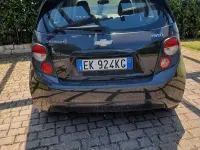 Usata Chevrolet Aveo LT 86 CV (63 kW) 2011 Nero Berlina