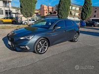Usata Seat Leon 150 CV (110 kW) 2020 Grigio Berlina