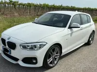 Usata BMW 118 M Sport 150 CV (110 kW) 2017 Bianco Utilitaria