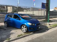 Usata Chevrolet Aveo LTZ 86 CV (63 kW) 2011 Blu Berlina