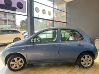 Begagnad Nissan Micra Acenta 88 HK (64 kW) 2003 Blå Halvkombi