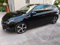 Usata Peugeot 308 GT-line 120 CV (88 kW) 2017 Nero Berlina