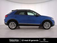 Usata VW T-Roc Style 110 CV (80 kW) 2022 Blu/azzurro SUV