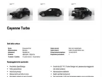 Usata Porsche Cayenne Turbo 549 CV (403 kW) 2019 Nero SUV