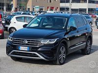 Usata VW Tiguan Allspace R-line 200 CV (147 kW) 2022 Nero SUV