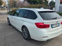 Usata BMW 316 Sport Line 116 CV (85 kW) 2017 Bianco Station wagon