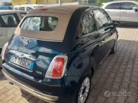 Usata Fiat 500C Lounge 95 CV (69 kW) 2013 Grigio Cabrio