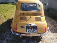 Usata Fiat 500 1970 Giallo Utilitaria