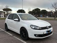 Usata VW Golf VI 110 CV (80 kW) 2009 Bianco Utilitaria