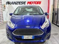 Usata Ford Fiesta Titanium 75 CV (55 kW) 2017 Blu Berlina
