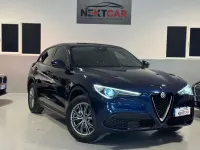 Usata Alfa Romeo Stelvio Executive 190 CV (139 kW) 2018 Blu/azzurro SUV