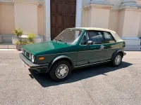 Usata VW Golf Cabriolet 50 CV (36 kW) 1985 Verde Cabrio