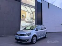 Usata VW Touran Comfortline 105 CV (77 kW) 2014 Grigio Monovolume