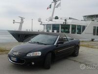 Usata Chrysler Sebring Cabriolet 2002 Nero Cabrio