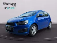 Usata Chevrolet Aveo LT 86 CV (63 kW) 2011 Blu pastello Berlina