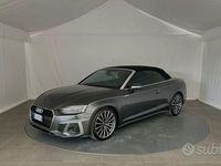 Usata Audi A5 Cabriolet S-Line 2022 Grigio Cabrio