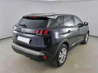 Usata Peugeot 3008 131 CV (96 kW) 2019 Nero SUV