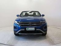 Usata VW T-Roc Cabriolet Style 110 CV (80 kW) 2023 Blu scuro Cabrio