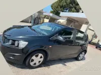 Usata Chevrolet Aveo 86 CV (63 kW) 2011 Nero Utilitaria