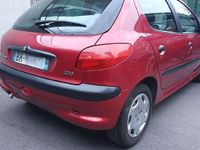 Usata Peugeot 206 75 CV (55 kW) 2000 Rosso Berlina