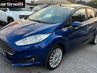 Usata Ford Fiesta Titanium 80 CV (58 kW) 2015 Blu Berlina