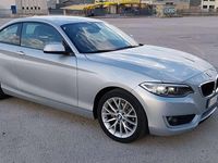 Usata BMW 218 Advantage 150 CV (110 kW) 2016 Argento Coupé