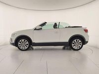 Usata VW T-Roc Cabriolet Style 110 CV (80 kW) 2022 Pure white nero Cabrio