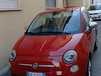 Usata Fiat 500 2009 Rosso Cabrio