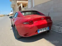 Usata Mazda MX5 132 CV (97 kW) 2018 Rosso Cabrio