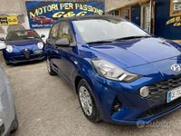 Usata Hyundai i10 Advanced 66 CV (48 kW) 2021 Blu Utilitaria