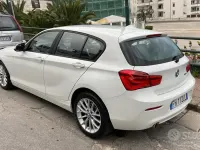 Usata BMW 118 Efficient Dynamics 150 CV (110 kW) 2017 Bianco Utilitaria