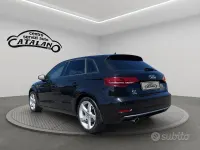 Usata Audi A3 Sport 116 CV (85 kW) 2018 Nero Berlina
