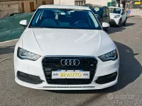 Usata Audi A3 S-Line 110 CV (80 kW) 2015 Bianco Berlina