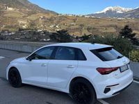 Usata Audi A3 Advanced 150 CV (110 kW) 2022 Bianco Berlina