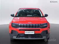 Nuova Jeep Avenger Longitude 100 CV (73 kW) 2025 SUV