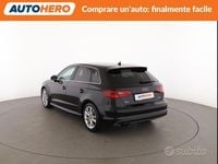 Usata Audi A3 Admired 125 CV (91 kW) 2016 Nero Berlina