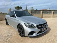 Usata Mercedes C220 Premium 194 CV (142 kW) 2019 Argento Berlina