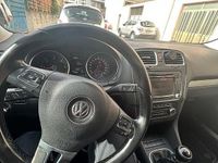 Usata VW Golf VI 105 CV (77 kW) 2010 Nero Utilitaria