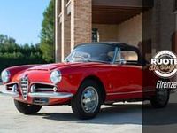 Brugt Alfa Romeo Giulia 92 HK (67 kW) 1964 Rød Cabriolet