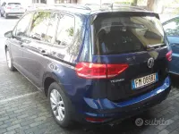 Usata VW Touran Business 150 CV (110 kW) 2018 Blu Monovolume