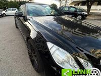 Usata Mercedes E500 Elegance 408 CV (300 kW) 2012 Nero Cabrio