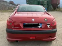 Usata Peugeot 206 CC 109 CV (80 kW) 2002 Rosso Cabrio