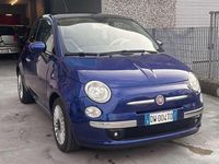 Usata Fiat 500 69 CV (50 kW) 2009 Blu/azzurro Cabrio