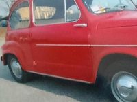 Usata Fiat 600 1960 Rosso Berlina