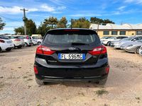 Usata Ford Fiesta Titanium 85 CV (62 kW) 2017 Nero Berlina