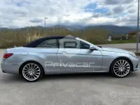 Usata Mercedes E220 Premium 170 CV (125 kW) 2015 Blu Cabrio