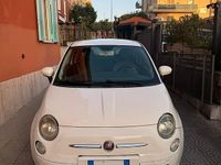 Usata Fiat 500 Sport 75 CV (55 kW) 2009 Bianco Cabrio