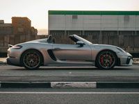 Usata Porsche 718 Spyder 420 CV (308 kW) 2023 Argento Cabrio